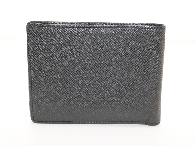 ルイヴィトン・タイガ・二つ折り財布・ノワール（黒）M30531-