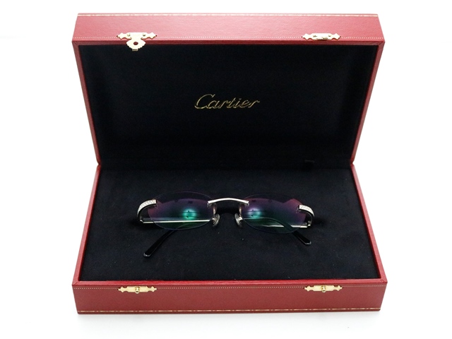 JEWELRY カルティエ Cartier 眼鏡フレーム WG サイド JEWELRY カルティエ Cartier 眼鏡フレーム WG サイド