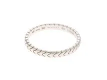 BVLGARI ブルガリ スピガリング プラチナ950 約5.6g 24号 2146000413162 【432】