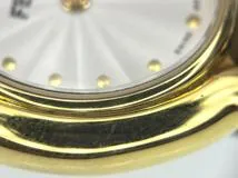 FENDI フェンディ 腕時計 チェンジベルトウォッチ 640L GP/革 シルバーギョーシェ文字盤 クォーツ【472】TS