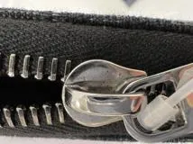 DIOR　ディオール　ロングジップウォレット　オブリーク　キャンバス　ブラック　【472】HA