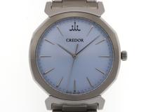 CREDOR クレドール 腕時計 リネアルクス GCAR063 ステンレススチール アイスブルー文字盤 クオーツ 2023年9月正規品【472】SJ