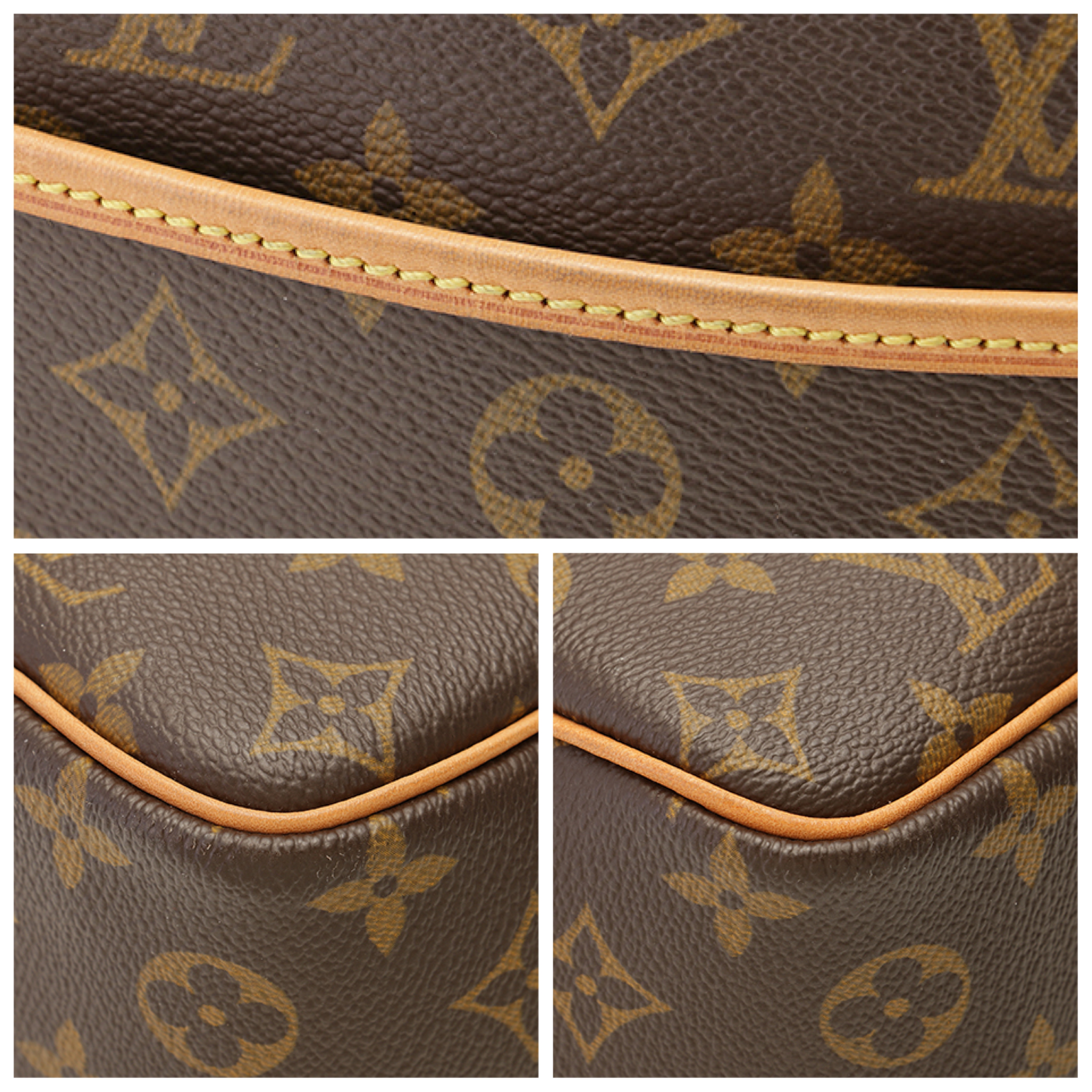 LOUISVUITTON ルイヴィトン ドーヴィル モノグラム ハンドバッグ