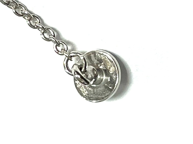 GUCCI　グッチ　ハートモチーフネックレス　SV　BT　約6.4g【431】2148103873348