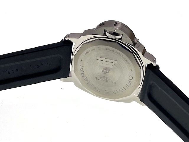 PANERAI パネライ 腕時計 ルミノール ベース ロゴ PAM00000 ブラック文字盤 ステンレス/レザー 手巻き 並行品【472】SJ