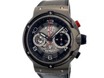 HUBLOT ウブロ メンズ オートマチック クラシックフュージョン フェラーリGT 世界1000本限定 526.NX.0124.VR スケルトン文字盤 TI/ラバー/レザー【472】HK