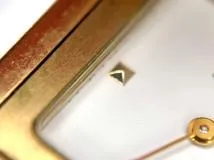 HERMES エルメス 腕時計 メドール ME1.210 GP/革 ホワイト文字盤 クォーツ【472】TS