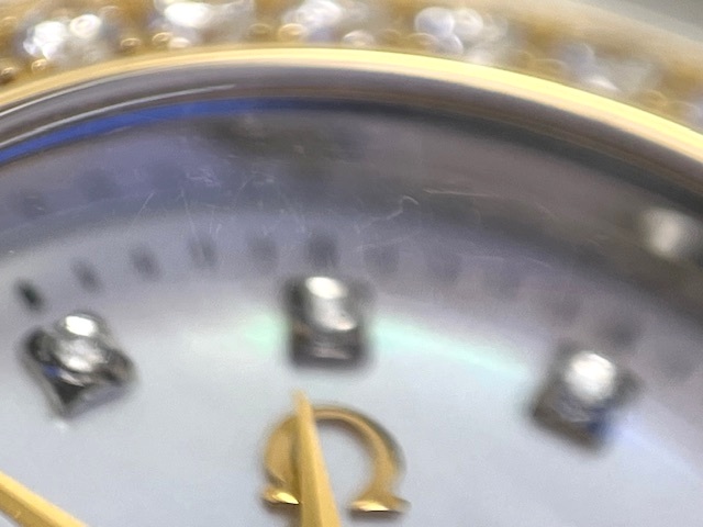 OMEGA オメガ レディース クオーツ コンステレーション Dベゼル
