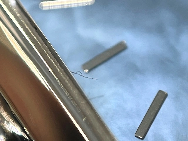 GUCCI グッチ　レディース クオーツ　シニョーリア 116.5 YA116502 ブルーシェル文字盤 SS【472】HK