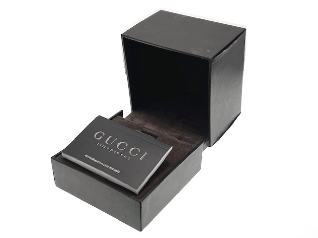 GUCCI グッチ　レディース クオーツ　3600L YA036503　ブラック文字盤 SS【472】HK