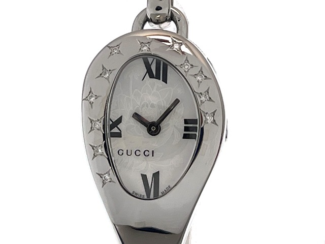 GUCCI ホースビット フローラ 2Pダイヤ レディース 腕時計 クォーツ GUCCI ホースビット フローラ 2Pダイヤ レディース 腕時計 クォーツ