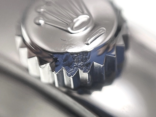 2012年3月並行品 ROLEX ロレックス メンズ オートマチック エクスプローラーⅠ 214270 ブラック文字盤 SS サテンバックル【472】HK