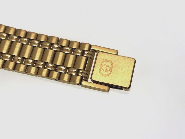 GUCCI グッチ 腕時計 9200M GP アイボリー文字盤 クオーツ【472】TS の