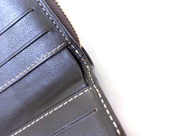 CELINE セリーヌ 財布 二つ折りラウンド財布 ブラウン