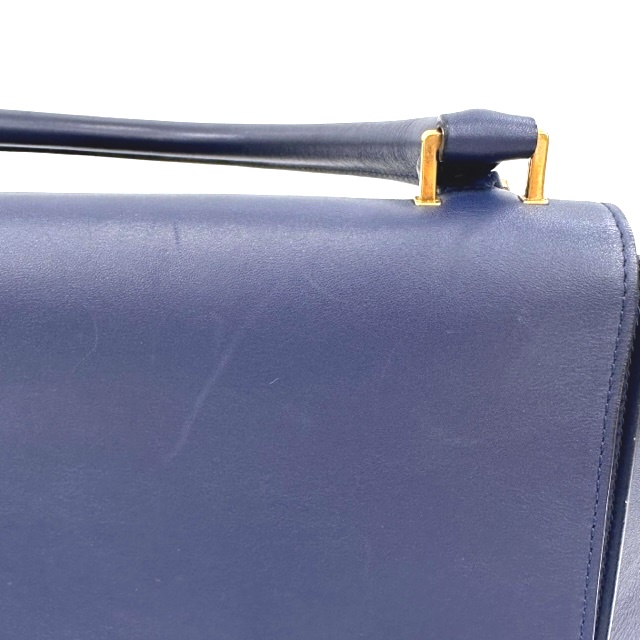 CELINE セリーヌ トラペーズ ミディアム ハンドバッグ ネイビー CELINE セリーヌ トラペーズ ミディアム ハンドバッグ ネイビー