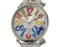 GaGa MILANO ガガミラノ メンズ 手巻き マヌアーレ 48 5010.01S