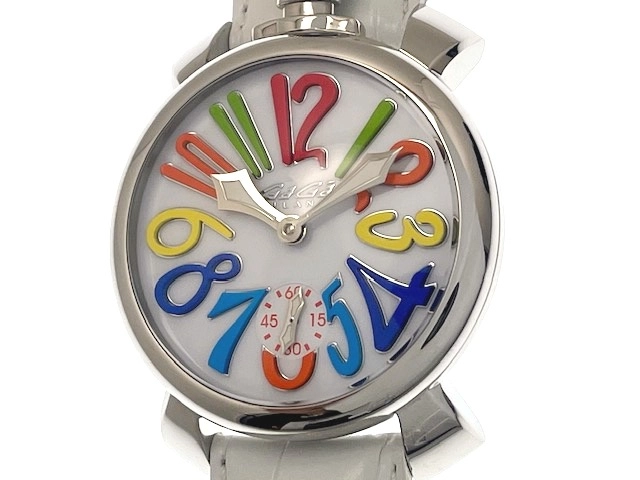 GaGa MILANO ガガミラノ メンズ 手巻き マヌアーレ 48 5010.01S