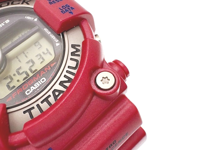 CASIO カシオ 腕時計 G-SHOCK フロッグマン レッド DW-8201GF-4JF 樹脂
