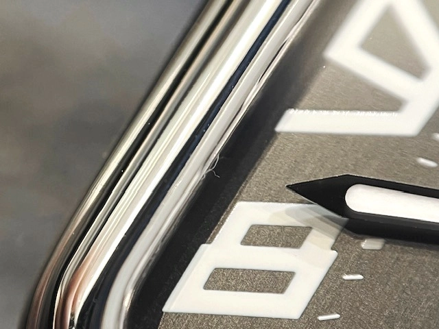 HERMES エルメス メンズ クォーツ ラリー RA1.810 グレー文字盤 SS【472】HK