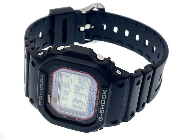 CASIO カシオ メンズ 電波ソーラー G-SHOCK デジタル5600シリーズ GW-M5610U-1JF デジタル文字盤 SS/樹脂【472】HK
