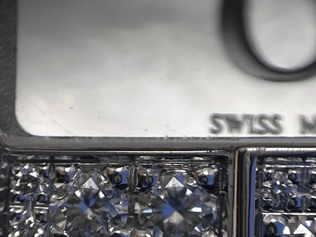 HARRY　WINSTON　ハリーウィンストン　アヴェニュートラフィック　340/LQWL.M/D3.1　ホワイトゴールド　ダイヤベゼル　クォーツ　レディース　腕時計　C