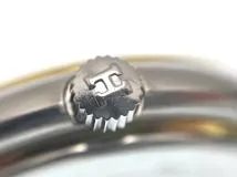 HERMES エルメス レディース クォーツ プロフィール コンビ シルバー文字盤 GP/SS 現状販売【472】HK