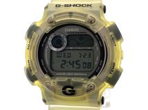CASIO カシオ メンズ クオーツ G-SHOCK 第7回国際イルカ･クジラ会議 DW-8600KJ-8T デジタル文字盤 樹脂/チタン【472】HK