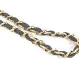 CHANEL シャネル マトラッセ ダイアナフラップ チェーンショルダー ブラック ラムスキン【432】2148103586101