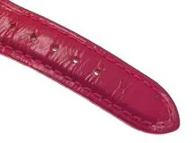 EMPORIO ARMANI エンポリオ･アルマーニ レディース クォーツ AR-3115 シルバー文字盤 SS/レザー【472】HK