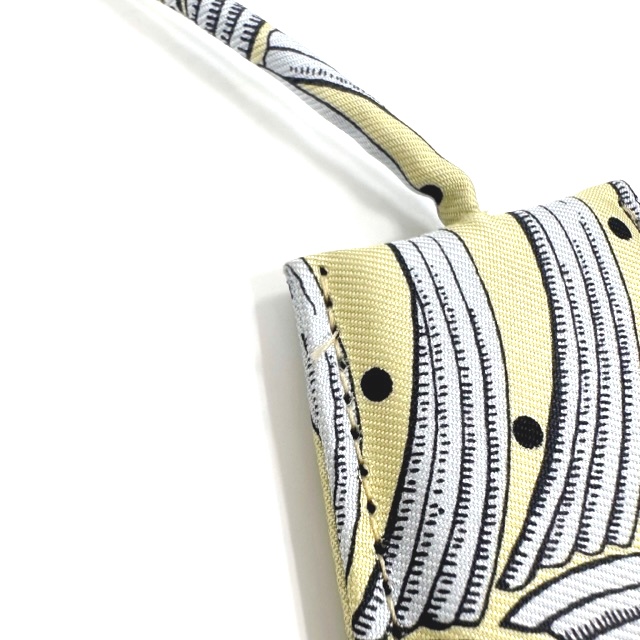 HERMES エルメス シルキーシティPM 王者の虎 パステルイエロー