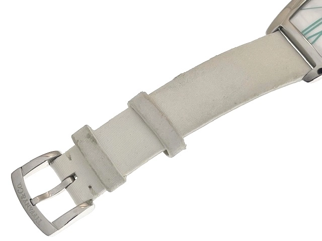 TIFFANY & Co. ティファニーアンドコー レディース クォーツ ジェメア Z6401.10.10A29A48A ホワイト文字盤 SS/サテンレザー【432】HK