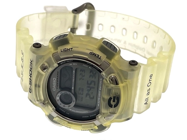 CASIO カシオ メンズ クオーツ G-SHOCK 第7回国際イルカ･クジラ会議 DW-8600KJ-8T デジタル文字盤 樹脂/チタン【472】HK