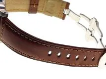 PANERAI パネライ　メンズ オートマチック　ルミノール マリーナ PAM00048 ブラック文字盤 SS/レザー 社外バックル【472】HK