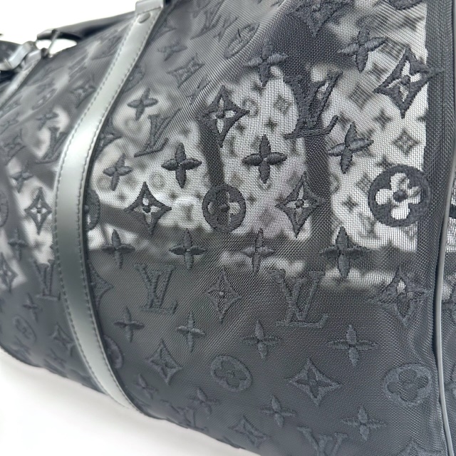 【鑑定済】ルイヴィトン　モノグラム　キーポル バンドリエール50　ボストンバッグ 旅の相棒に♪】Louis Vuitton☆キーポル バンドリエール 50