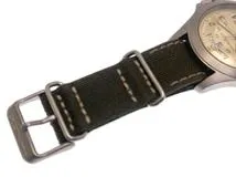 HAMILTON ハミルトン メンズ クオーツ カーキ･キング H64451823 ベージュ(シルバー)文字盤 SS/ナイロン/レザー 現状販売品【472】HK