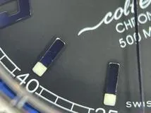 BREITLING ブライトリング 腕時計 コルトオーシャン A57350 ステンレス ブラック文字盤 クォーツ【472】TS