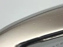 EMPORIO ARMANI エンポリオ･アルマーニ レディース クォーツ AR-3115 シルバー文字盤 SS/レザー【472】HK