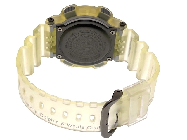 CASIO カシオ メンズ クオーツ G-SHOCK 第7回国際イルカ･クジラ会議 DW-8600KJ-8T デジタル文字盤 樹脂/チタン【472】HK