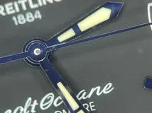 BREITLING ブライトリング 腕時計 コルトオーシャン A57350 ステンレス ブラック文字盤 クォーツ【472】TS