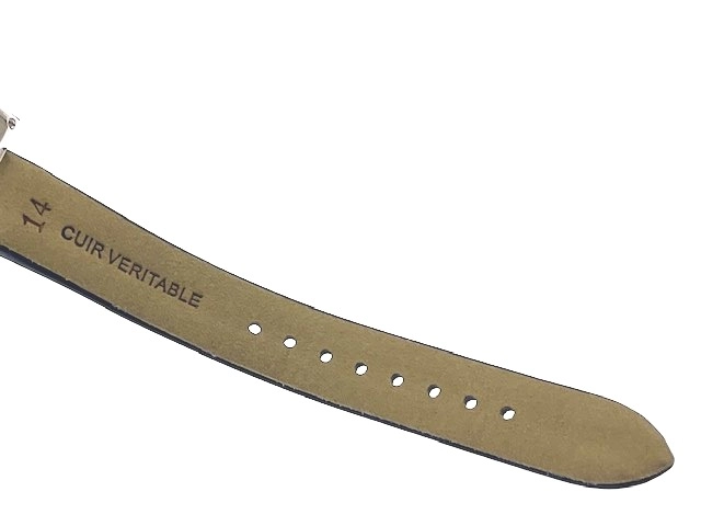 FENDI フェンディ レディース クォーツ レクタンギュラー F100102801 ネイビー文字盤 SS/レザー【472】HK