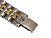 HERMES エルメス レディース クォーツ プロフィール コンビ シルバー文字盤 GP/SS 現状販売【472】HK