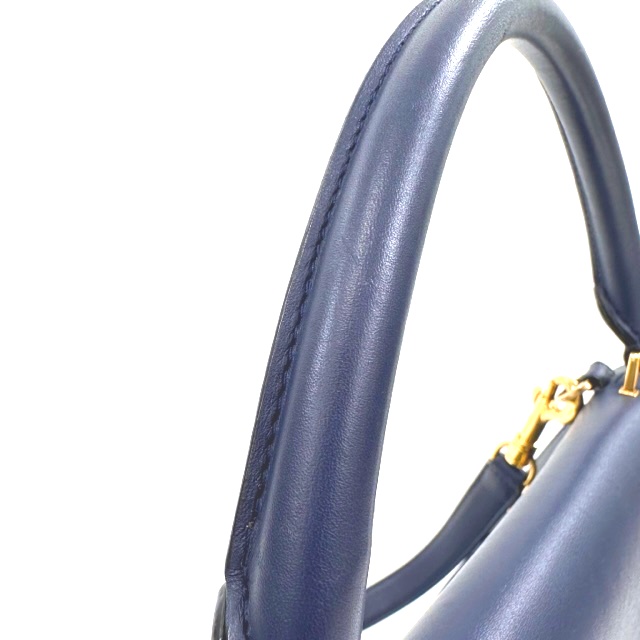 CELINE セリーヌ トラペーズ ミディアム ハンドバッグ ネイビー CELINE セリーヌ トラペーズ ミディアム ハンドバッグ ネイビー