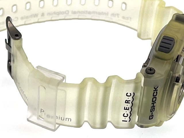 CASIO カシオ メンズ クオーツ G-SHOCK 第7回国際イルカ･クジラ会議 DW-8600KJ-8T デジタル文字盤 樹脂/チタン【472】HK