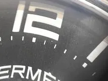 HERMES エルメス メンズ クォーツ ラリー RA1.810 グレー文字盤 SS【472】HK