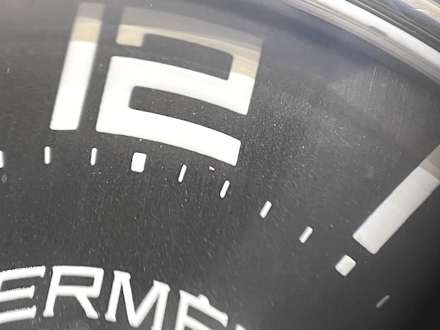 HERMES エルメス メンズ クォーツ ラリー RA1.810 グレー文字盤 SS【472】HK