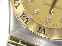 OMEGA オメガ 腕時計 コンステレーション ミニ 1262.15 SS/YG シャンパン/12PD文字盤【472】TS