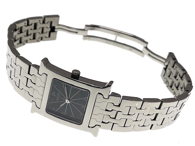 HERMES エルメス レディース クオーツ Hウォッチ HH1.210