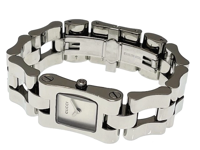 GUCCI グッチ レディース クオーツ 2305L YA023512 シルバー文字盤 SS【472】HK