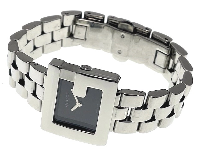 GUCCI グッチ　レディース クオーツ　3600L YA036503　ブラック文字盤 SS【472】HK