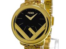 FENDI フェンディ　レディース クオーツ　エフ イズ フェンディ ラナウェイ F711421000　ブラック文字盤 GP【472】HK